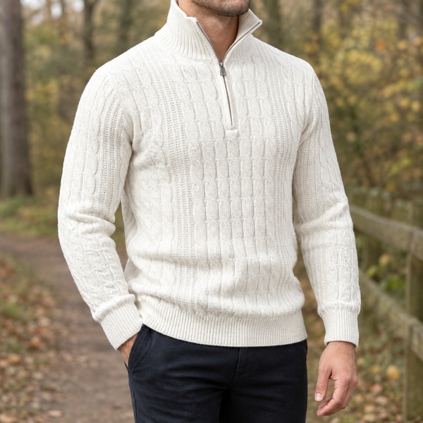 Octavian Cable Knit Sweater