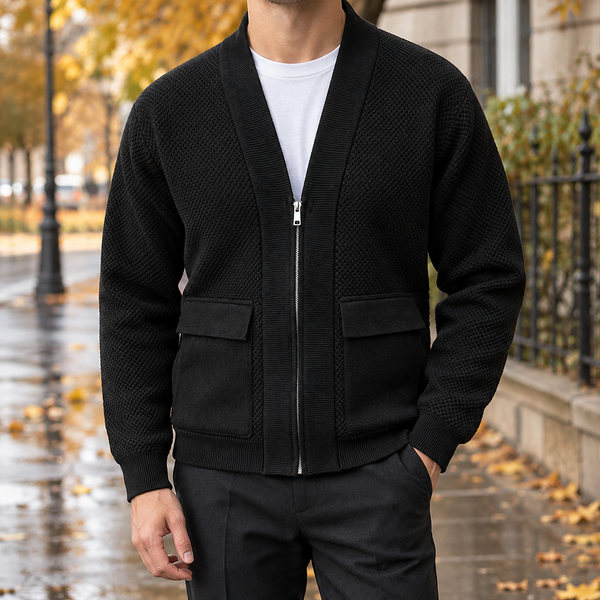 Bartholomew Textured Zip Jacket