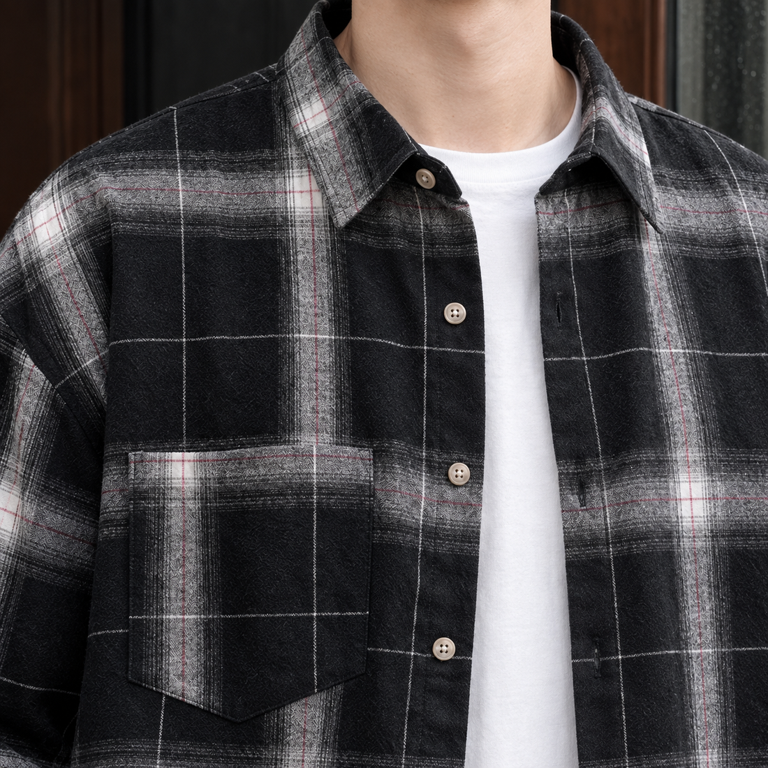 Wilder Plaid Overshirt - Lead Product Detail