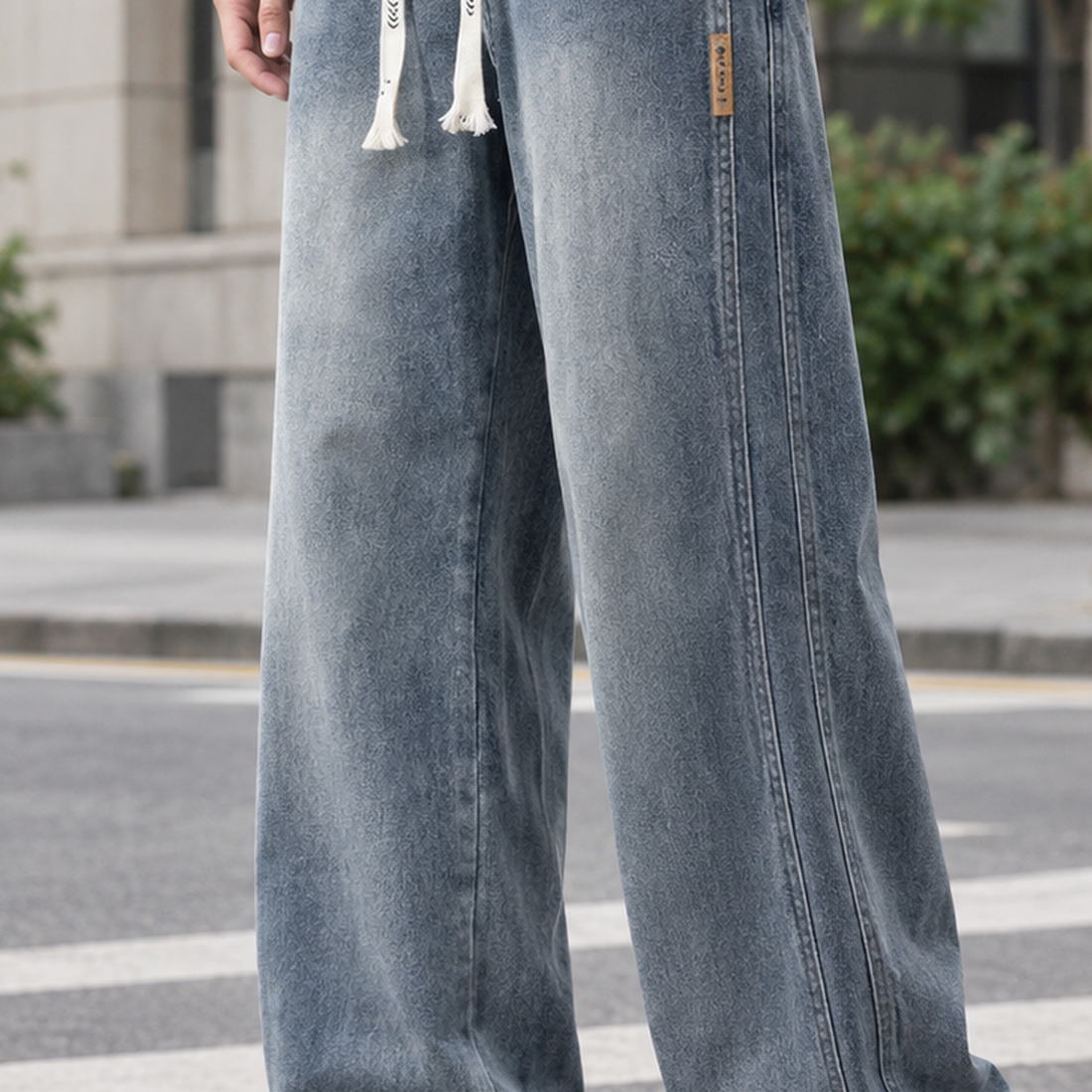 Ignatius Wide Leg Pants - Lead Product Detail