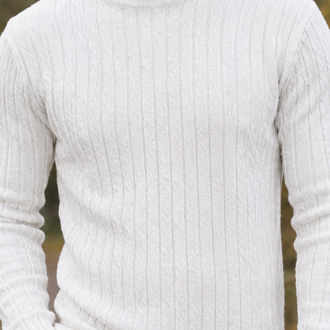 Leopold Cotton Turtleneck Sweater - Lead Product Detail