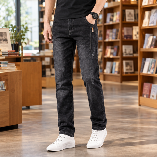 Blake Straight Leg Pants - Black