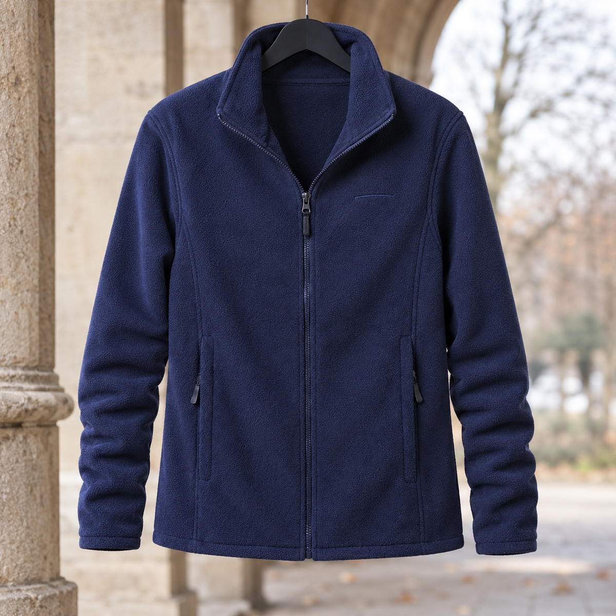 Hadrian Fleece Jacket - Deep Blue