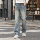 Thomas Straight Leg Jeans - Vintage Blue
