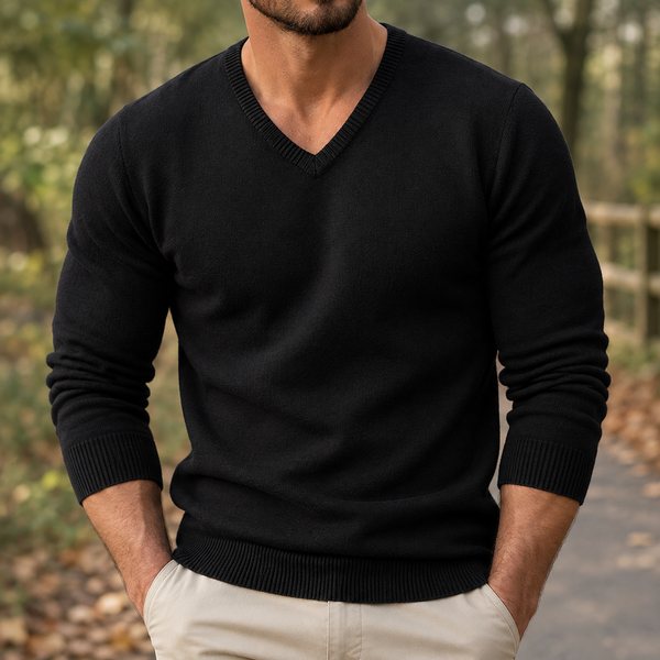 Maximilian V Neck Sweater