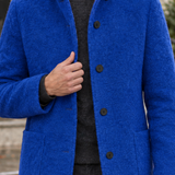 Balthasar Stand Collar Jacket - Lead Product Detail