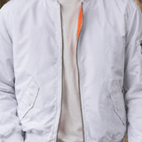 Oberon Bomber Jacket - Lead Product Detail