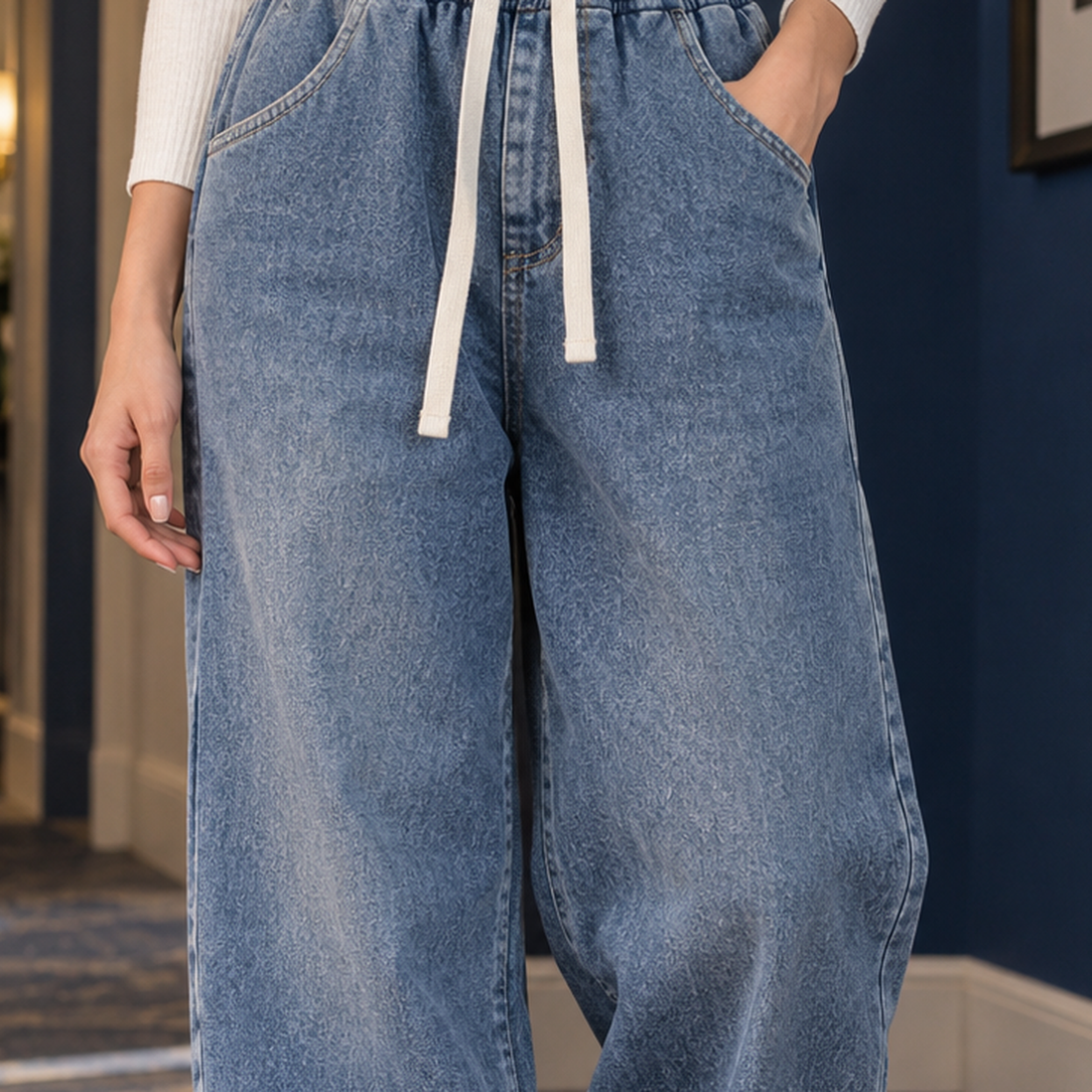 Heidi Wide Leg Pants - Lead Product Detail