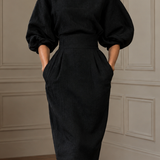 Seraphina Sculpted Midi Dress - Lead Product Detail