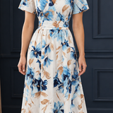 Fleur Floral Midi Dress - Lead Product Detail