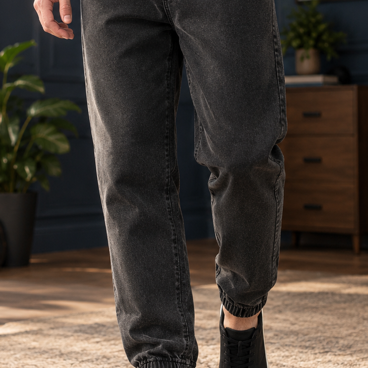 Edric Tapered Jeans - Lead Product Detail