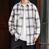 Wilder Plaid Overshirt - White Plaid