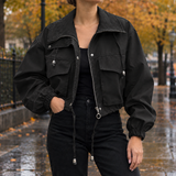 Odette Utility Jacket - Black