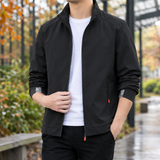 Simeon Zip Jacket - Black