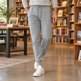 Carter Tapered Joggers - Light Gray