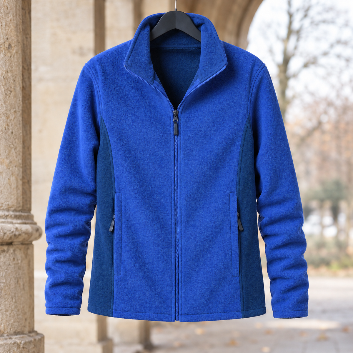 Hadrian Fleece Jacket - Blue