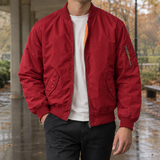 Oberon Bomber Jacket - Red