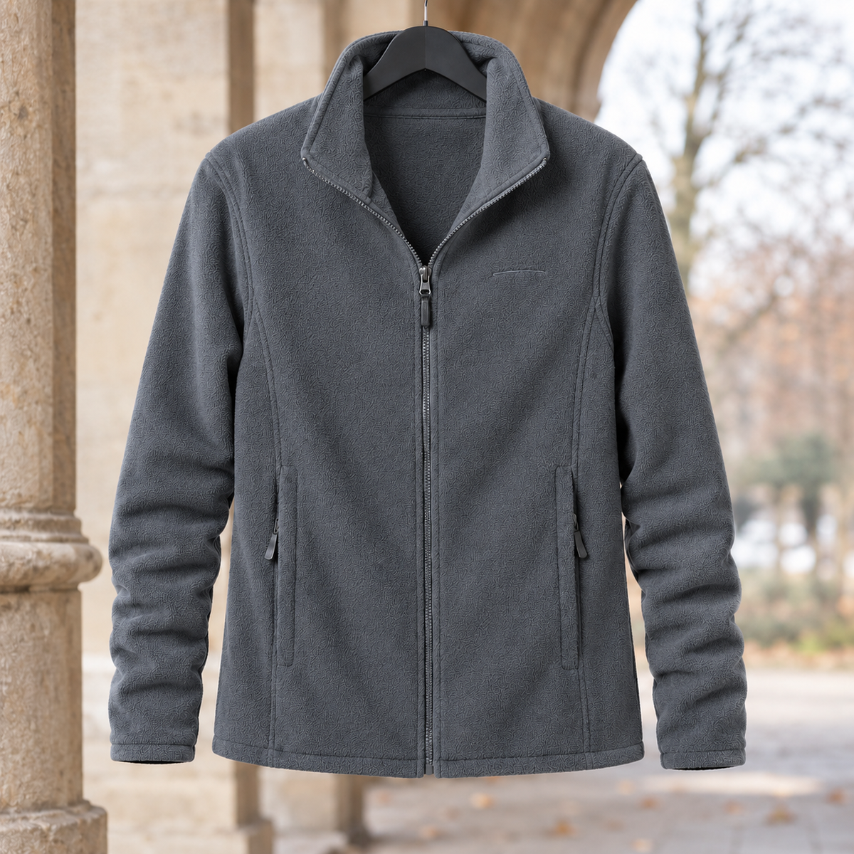 Hadrian Fleece Jacket - Gray