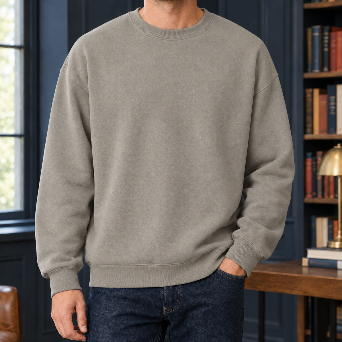 Wyatt Crewneck Sweater - As Pictured